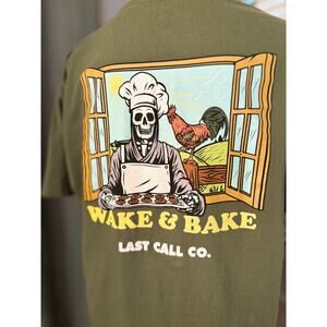 LAST CALL CO. Wake and Bake Tshirt